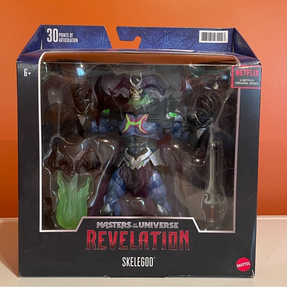 ⚡️Skelegod Masters Of The Universe Recelation BNWT Mattel Netflix 2021 ⚡️ - Picture 1 of 3